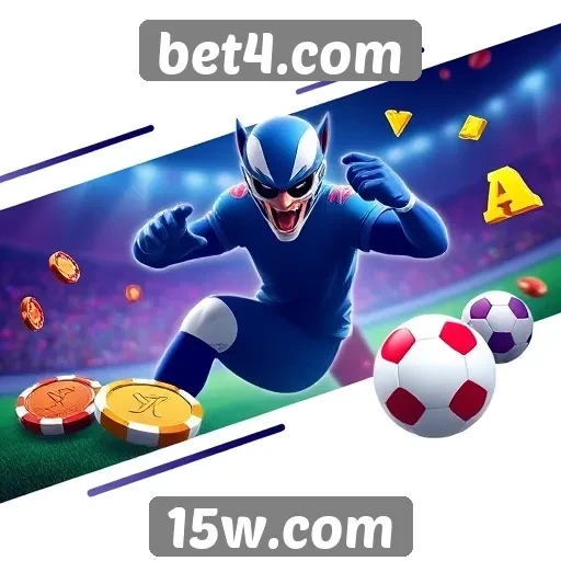 Variedade de jogos oferecidos no site bet4.com